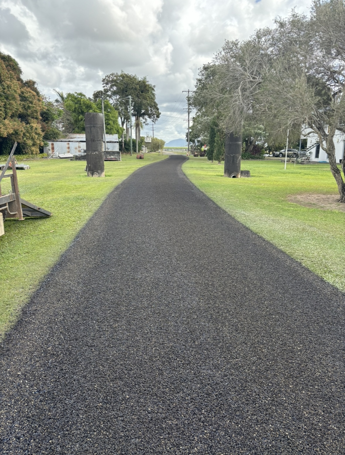 Bitumen sealed